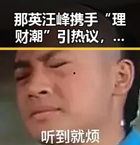 那英汪峰携手“理财潮”引热议，明星投资新风向？✨